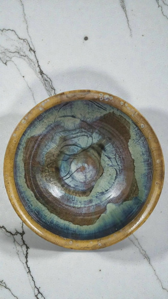 Ciotola da insalata in gres firmata Anne Marie Sybesma De Bay, alias MIEP La Borne – Ciotole, Porcelain (photo 8 of 11)