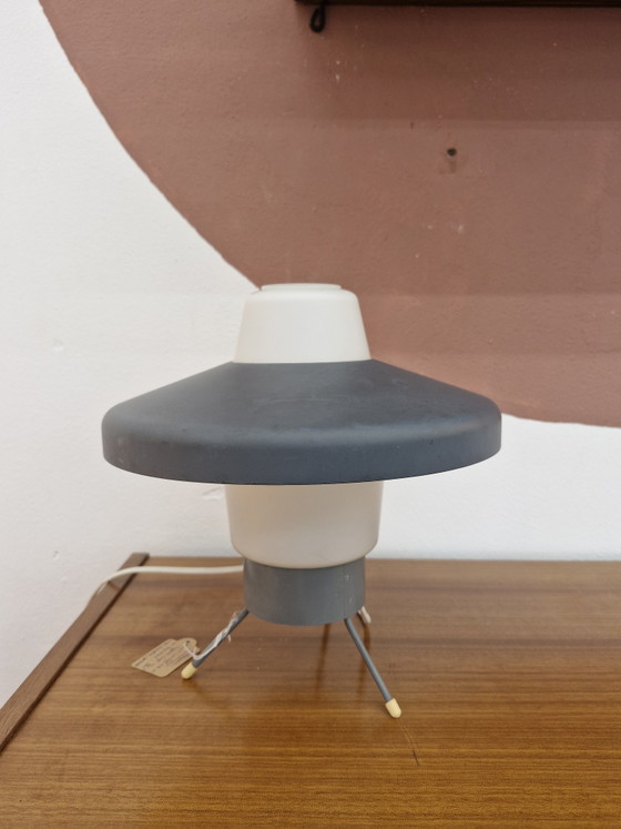Lampada da tavolo Vintage Philips NX35 – Louis Kalff – Anni '50 – Lampade da tavolo, Glass, Metal (photo 6 of 14)