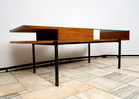 Image 1 of Tavolino da caffè vintage, anni '70, Cecoslovacchia