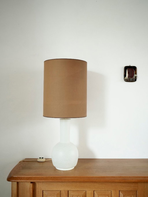 Lampada Doria Leuchten bianco opalino