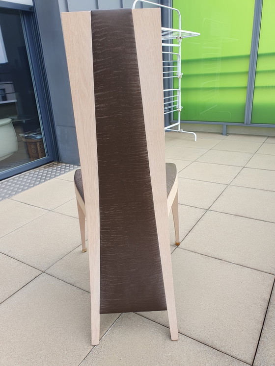 6 passende Prestige Stühle beige schokolade – Esszimmerstühle, Wood (photo 3 of 5)