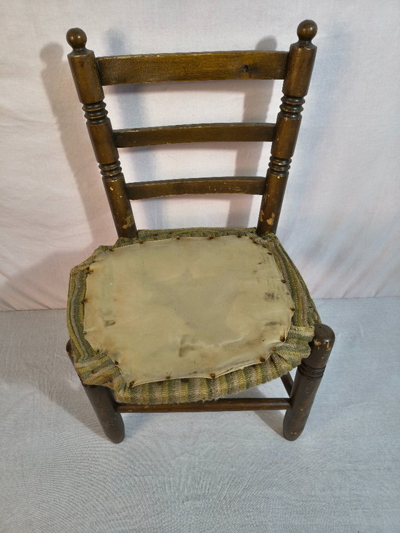 Image 1 of Hochstuhl, 110 Jahre alt