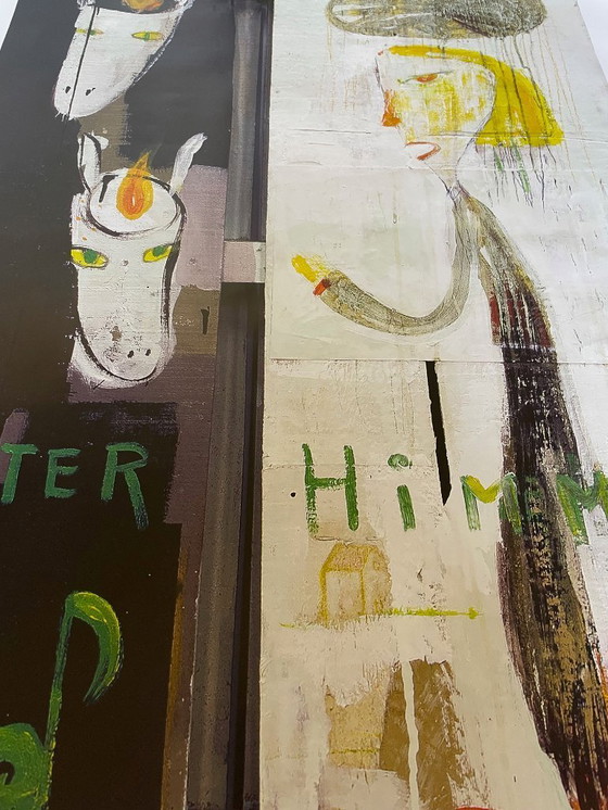 Image 1 of Yoshimoto Nara, Untitled (after overpainting), 1987-1997, copyright Yoshitomo Nara, 2024, Stampato in Germania