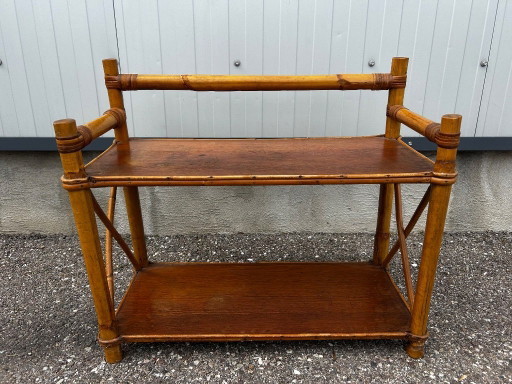 Étagère en Rotin Vintage – wandrek, Rattan