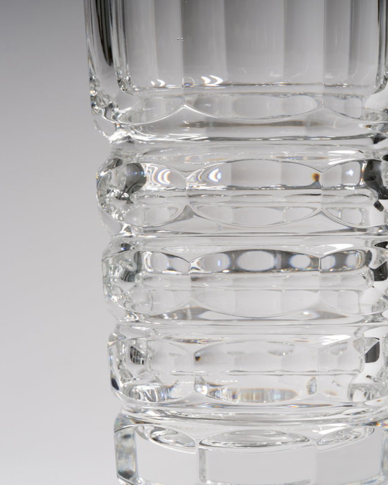 Image 1 of Vase monumental en verre bohémien brutal du Mid Century par Sklo Union, Tchécoslovaquie, années 1960
