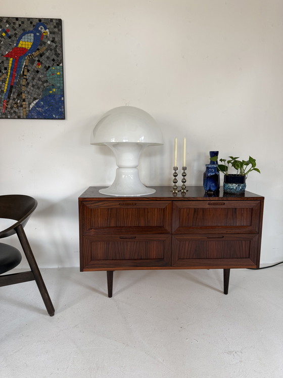 Image 1 of Vintage XL Deense mushroomlamp ‘Formel’, Frimann ‘70