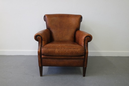 Sillón club de cuero