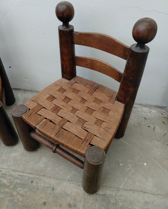 Image 1 of Pair of chairs, Charles Dubouyt
