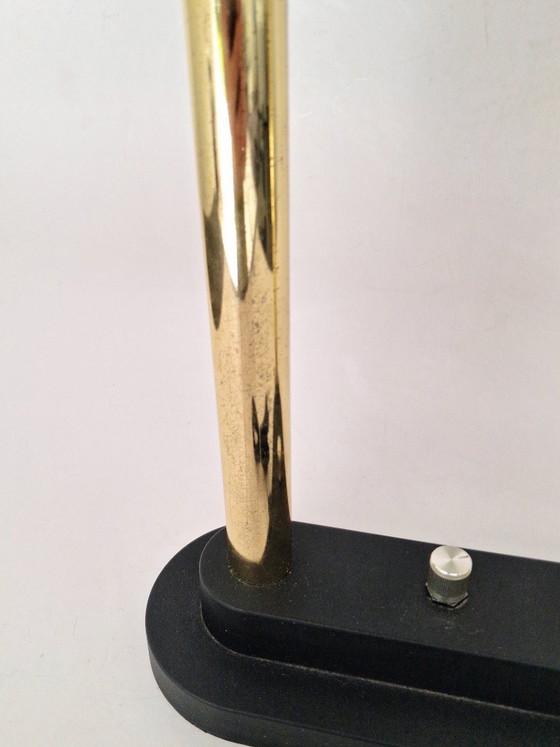 Lampada da tavolo da banchiere Robert Sonneman – George Kovacs, Lampade da tavolo, Metal (photo 12 of 17)