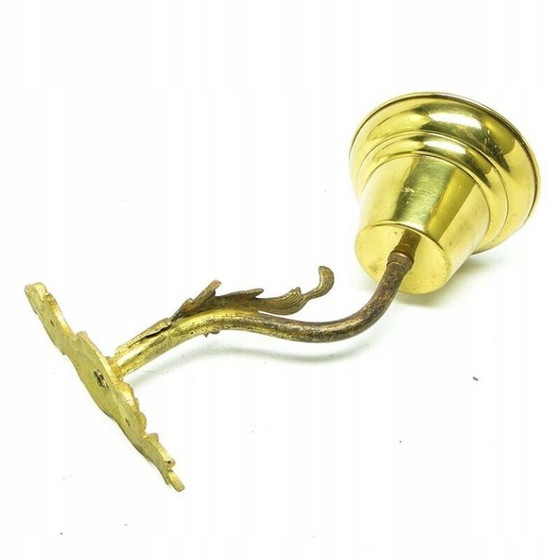 Wandlampe im Jugendstil aus dem frühen 20. Jahrhundert, Schweden – Wandleuchten, Brass (photo 5 of 13)