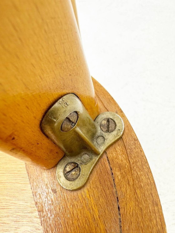 Image 1 of Ensemble de 2 chaises de style Ico Parisi, milieu du siècle.