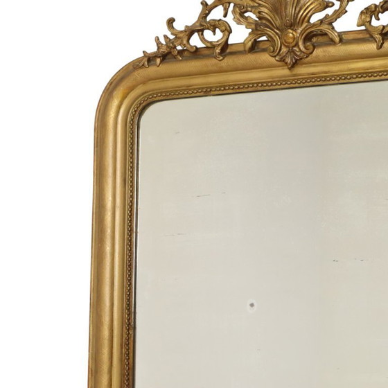 Image 1 of Antieke Franse Louis Philippe Spiegel 