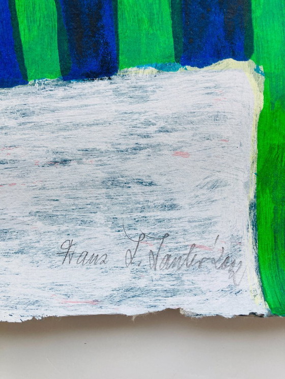 Image 1 of Franz L Lauter - Cat with kittens - Silkscreen