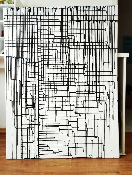 Natia Antadze Abstract Composition XXL – Paintings & Drawings, Canvas (photo 7 of 15)