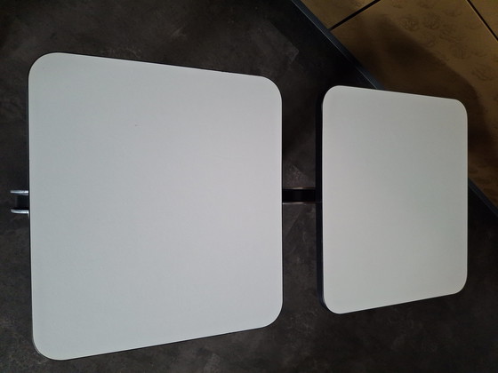 Image 1 of Par (2 unidades) de mesas auxiliares Knoll International - Don Albinson