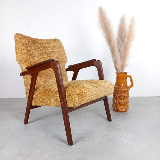 Wingback lounge fauteuil | Vintage design gerestaureerd 