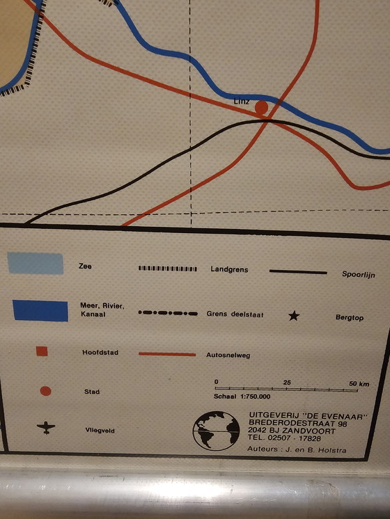 Image 1 of School map Federal Republic of Germany GDR