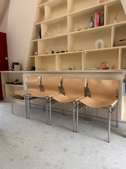 Chrome chairs