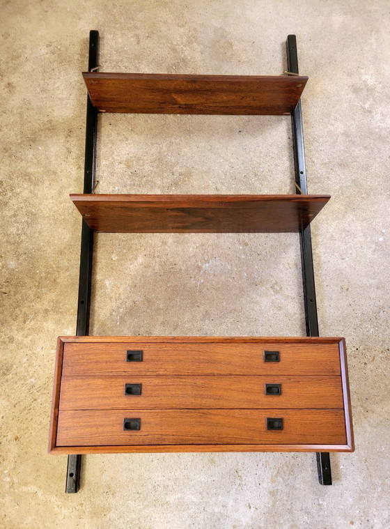 Image 1 of Système mural vintage en palissandre de Topform