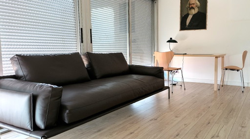 Divano a 2 posti Zanotta NOAH in pelle Nappa (Damian Williamson) - Nuovo – 2 zitsbanken, Leather (photo 2 of 5)