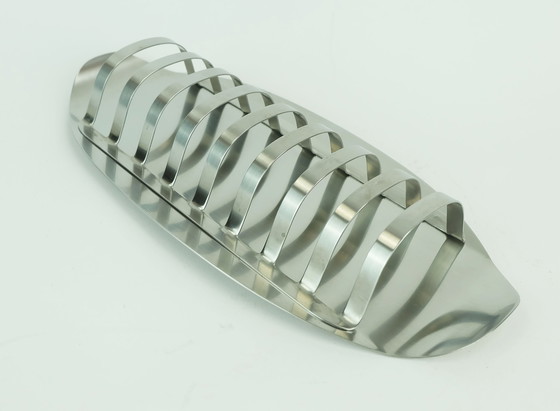 Image 1 of cromargan porta-toast in acciaio inox WMF 1960s