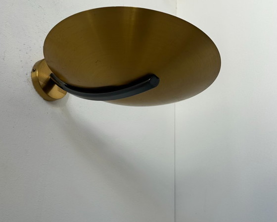 Image 1 of Coppia di applique vintage in ottone, Francia 1970