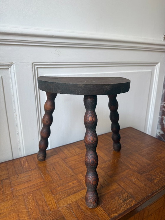 Sgabello a treppiede in legno tornito – Sgabelli, Wood (photo 3 of 6)