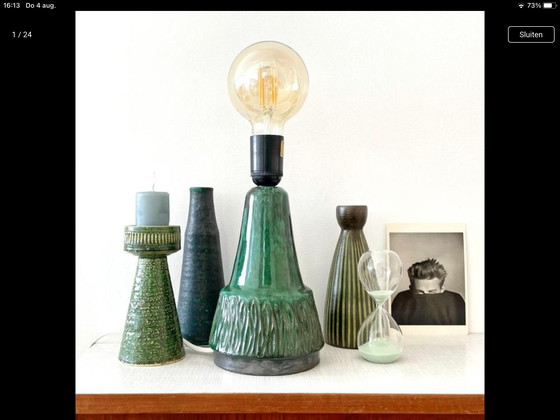 Image 1 of Lamp E.S. Aalestrup with Japanese hood