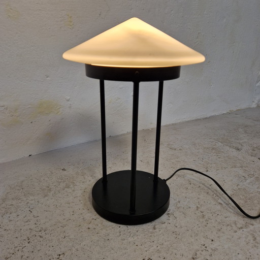 Memphis Style Mushroom Lamp by Hala Zeist