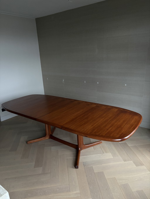 Tavolo da pranzo allungabile danese anni '70 - Teak massello, design senza tempo