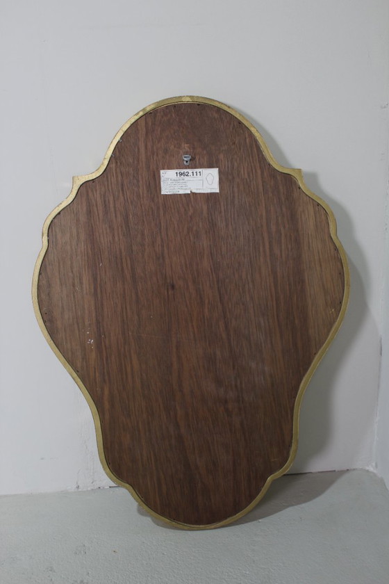 Image 1 of Vintage spiegel DeKnudt goud