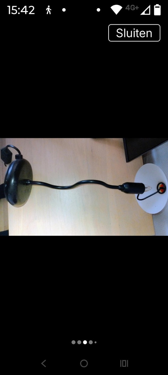 Image 1 of Vintage Italiaanse Design Tafellamp –  Giesse AF Cinquanta – Memphis Style