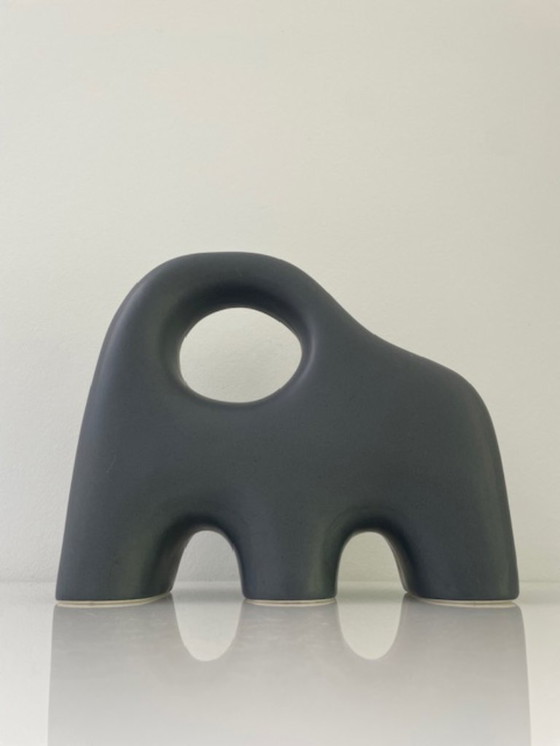 Image 1 of Modern ceramic sculpture - minimalist & organic design