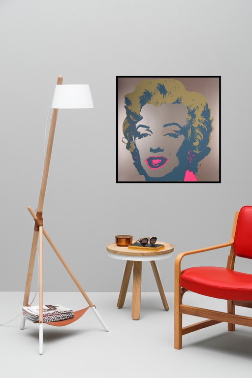 Marilyn Monroe – Serigrafía de arte pop "Domingo B." de Andy Warhol – lithos zeefdrukken, Paper (photo 2 of 5)