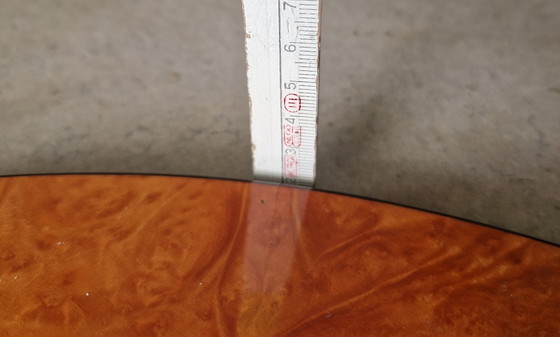 Image 1 of Acca briar and silver tray made in Italy