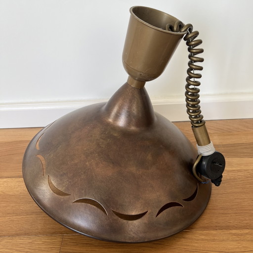 Lampada a sospensione vintage in rame – hanglampen, Copper