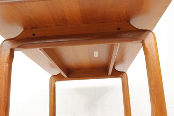 Image 1 of as new! TSM TARM Stole & Møbelfabrik Danish Mid - Century entirely solid Teak Coffee Table / Vintage Coffee Table