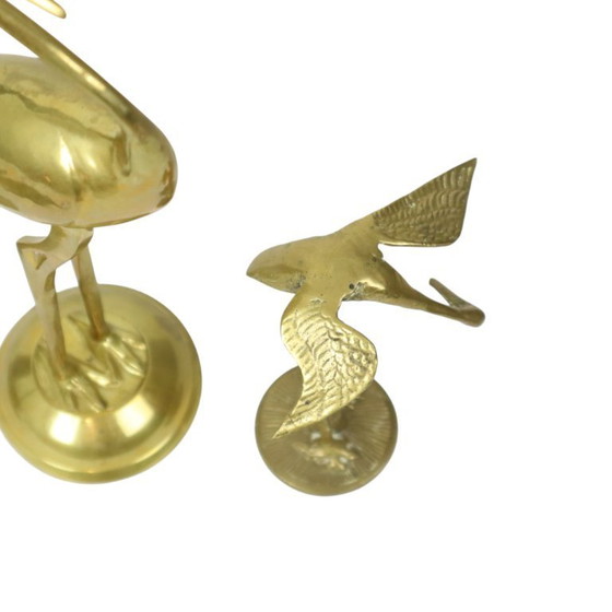 Image 1 of Gru in ottone Hollywood Regency