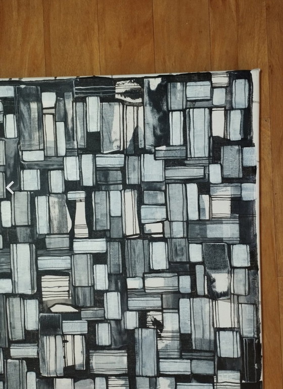 Image 1 of Natia Antadze Abstracte compositie XXL