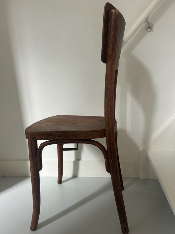4 sedie Thonet originali vintage modello 32 – Sedie da pranzo, Legno (photo 5 of 7)