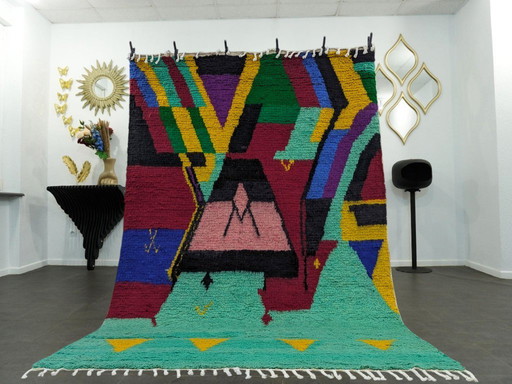 Berberteppich - 302 cm x 201 cm - gefärbte Wolle
