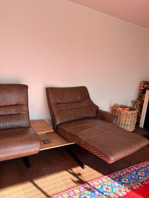 Automatisch Verstelbare Cinemabank – banken, Leather, Metal (photo 2 of 10)