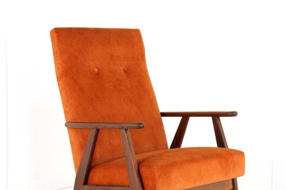 Image 1 of Vintage fauteuil 'Waalre' nieuw gestoffeerd