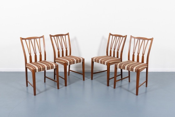 Image 1 of Ensemble de salle à manger suédois moderne du milieu du siècle par Nils Jonsson pour Hugo Troeds