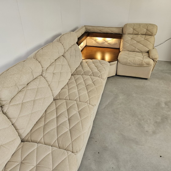 Image 1 of Vintage modulaire bank, hoge rug