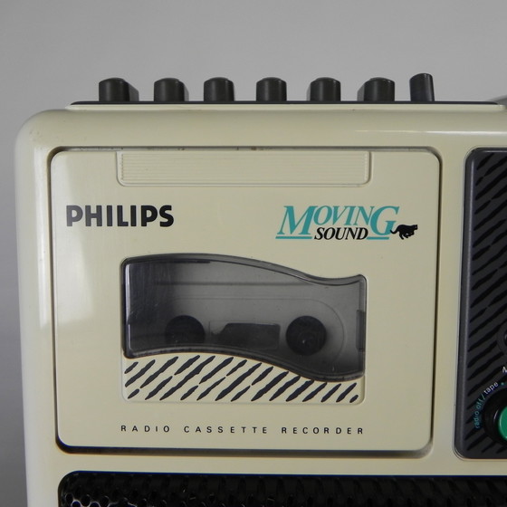 Image 1 of Philips Würfelradio Moving Sound, 1980er Jahre