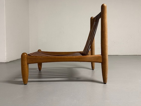 Image 1 of Brutalistische loungestoel jaren 60