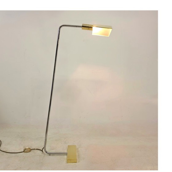 Cedric Hartman per Jack Lenor Larsen Lampada da terra No.1 anni '60 – Lampade da terra, Brass (photo 7 of 8)