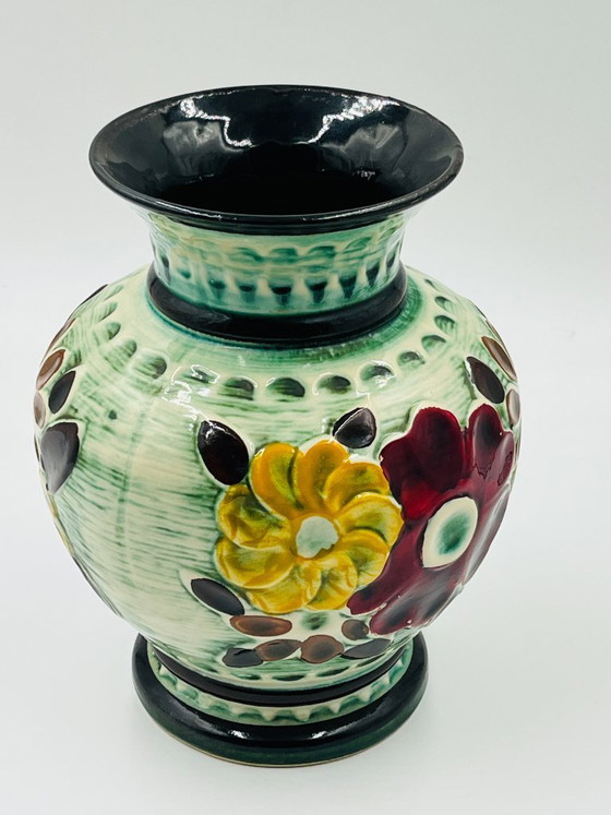 Image 1 of Floral vase from West Germany