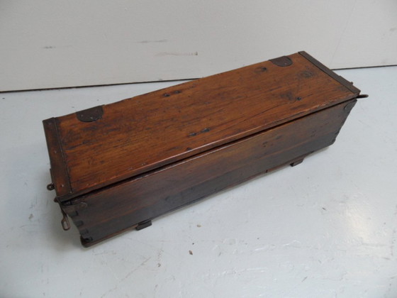 Cassapanca militare antica – Armadi contenitori, Wood, Klassiek (photo 9 of 11)